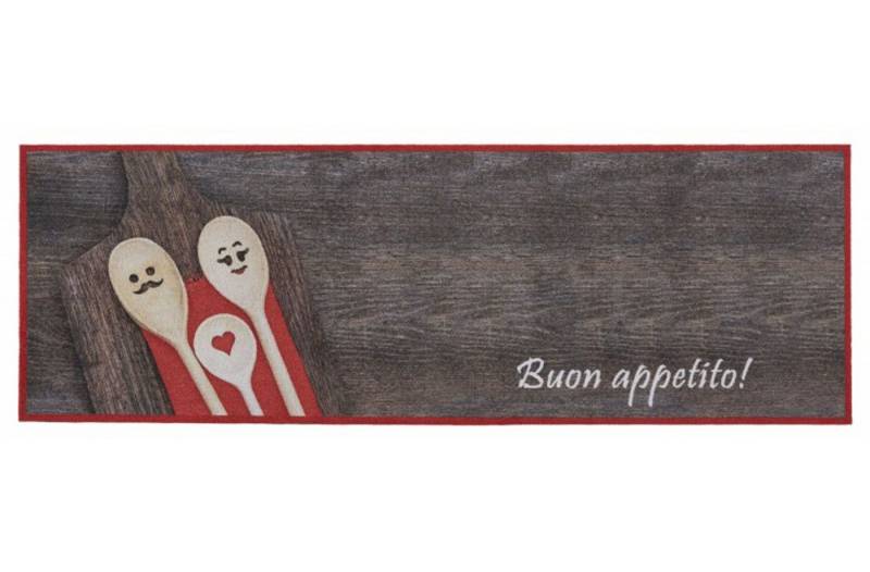 MD Entree Fußmatte Küchenläufer Cook&Wash happy wooden 7701515420H, Rechteckig von MD Entree