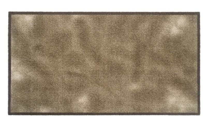 MD Entree Fußmatte Universal Teppichmatte Wohnteppich, rechteckig, Höhe: 8 mm, bei 30° waschbar, anti-rutsch, 67 x 150 cm, Shades, beige von MD Entree