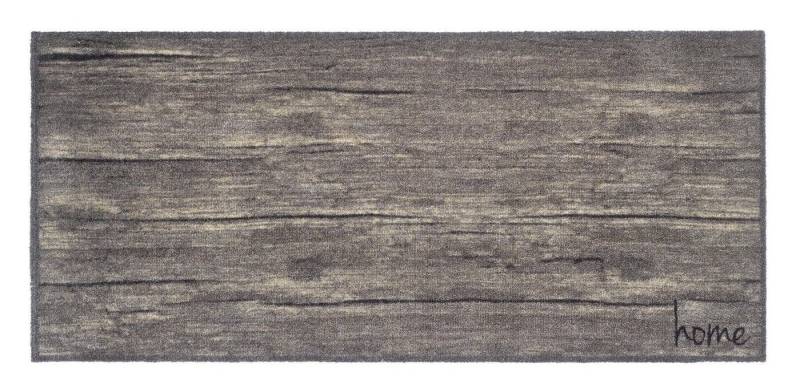 MD Entree Fußmatte Universal Teppichmatte Wohnteppich, rechteckig, Höhe: 8 mm, bei 30° waschbar, anti-rutsch, 67 x 150 cm, Home Wood, braun von MD Entree