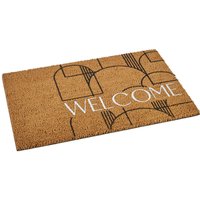 MD Entree Fußmatte Finesse natur B/L: ca. 40x60 cm von MD Entree