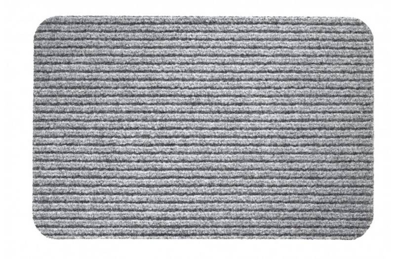 MD Entree Fußmatte Fußmatte Sauberlaufmatte für drinnen Mallin grey 40 x 60 cm, Rechteckig von MD Entree