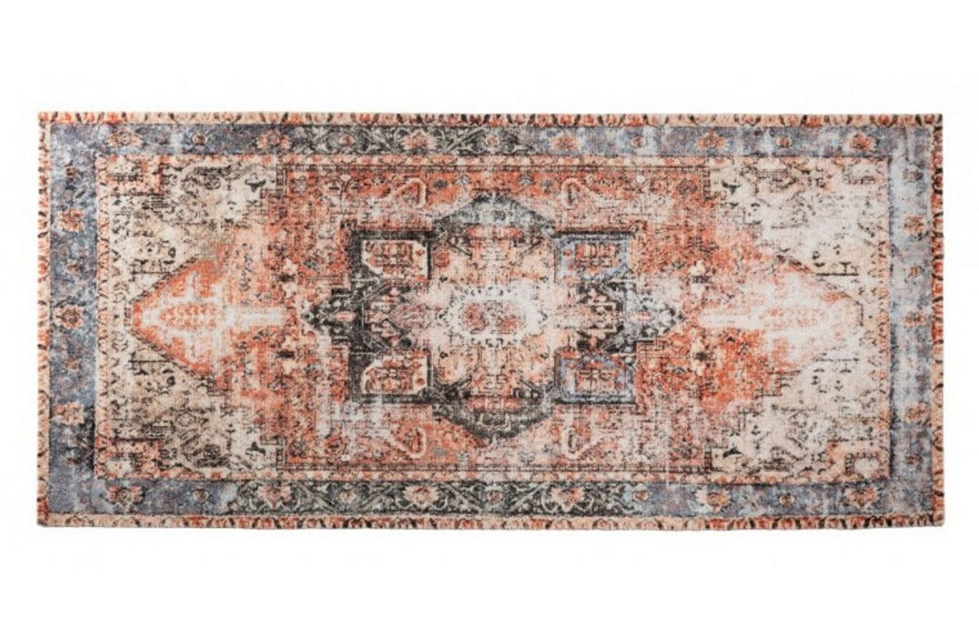 MD Entree Fußmatte Universal Teppichmatte Wohnteppich Wohnzimmerteppich, rechteckig, Höhe: 8 mm, bei 30° waschbar, anti-rutsch, 67 x 150 cm, Marocco von MD Entree