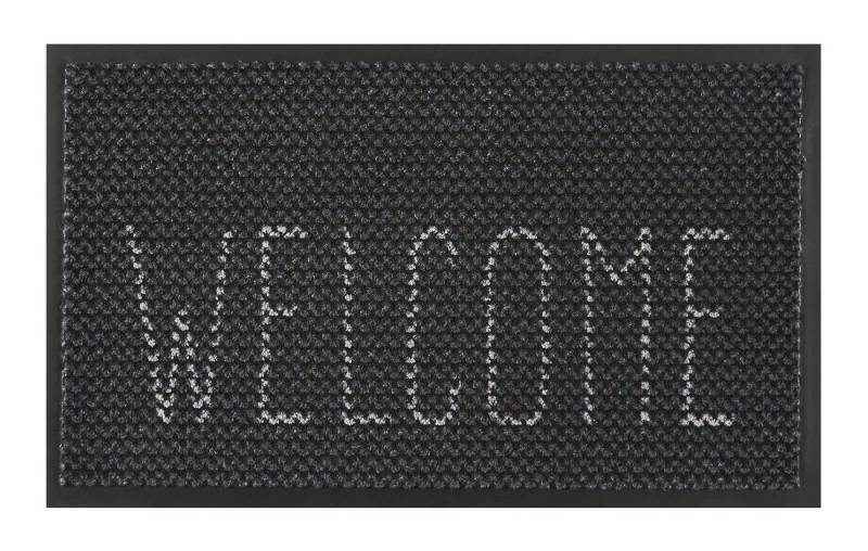 MD Entree Fußmatte Safe Home Teppichmatte anti-baktierelle Hygienematte, rechteckig, Höhe: 6 mm, bei 30° waschbar, anti-rutsch, 45 x 75 cm, Tony, schwarz MD Entree Fußmatte Safe Home Teppichmatte anti-baktierelle Hygienematte, rechteckig, Höhe: 6 mm, bei 30° waschbar, anti-rutsch, 45 x 75 cm, Tony, schwarz von MD Entree