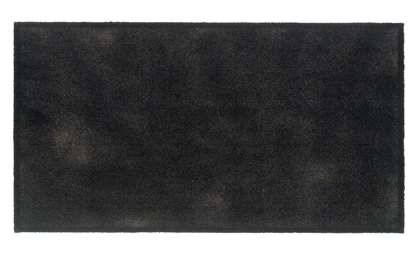 Fußmatte MD Entree Universal Eingangsmatte - Teppichmatte - Küchenteppich, MD Entree, rechteckig, Höhe: 8 mm, bei 30° waschbar, anti-rutsch, 67 x 120 cm, Shades, schwarz von MD Entree