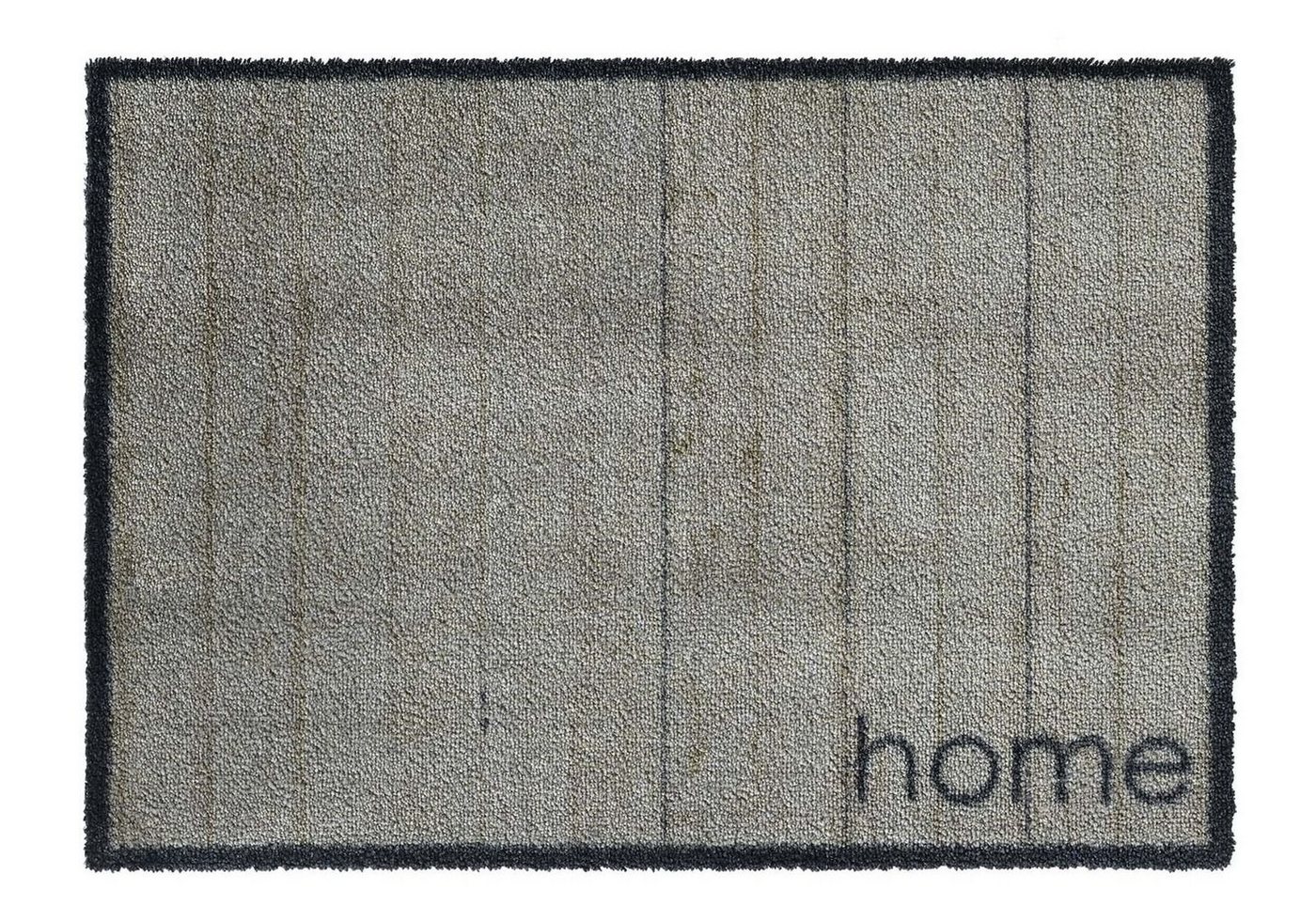 Fußmatte MD Entree Soft&Deco Eingangsmatte - Teppichmatte - Küchenteppich, MD Entree, rechteckig, Höhe: 8 mm, bei 30° waschbar, anti-rutsch, 50 x 70 cm, Rustic Home, beige von MD Entree
