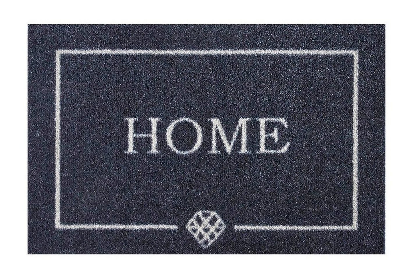 Fußmatte MD Entree Ambiance Eingangsmatte - Teppichmatte - Küchenteppich, MD Entree, rechteckig, Höhe: 8 mm, bei 30° waschbar, anti-rutsch, 40 x 60 cm, Home Diamond, grau von MD Entree