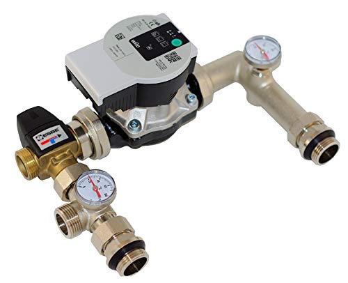 MD technic Pumpengruppe für Fußbodenheizung - mit drei wege Mischer 1" ESBE VTA322 Kvs 3,4 - Wilo Yonos Para RS 25/6 Pumpe bis 180 m2 geeignet -Festwertregelset MD technic Pumpengruppe für Fußbodenheizung - mit drei wege Mischer 1" ESBE VTA322 Kvs 3,4 - Wilo Yonos Para RS 25/6 Pumpe bis 180 m2 geeignet -Festwertregelset von MD technic
