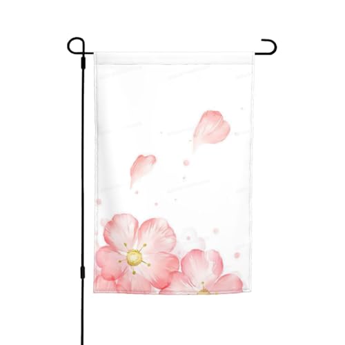 Gartenflagge mit Blumen, 30,5 x 45,7 cm, doppelseitig, Unabhängigkeitstag, Hof, Outdoor-Dekoration von MDATT