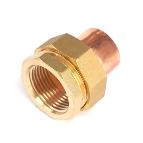 1" BSP Brass Female 28mm I.D Copper Socket End Feed Union Pipe Adapter MDBJTCYZN von MDBJTCYZN
