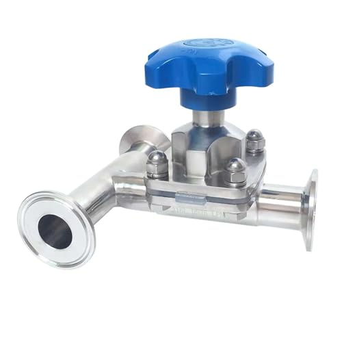 1.5" 38mm DN40 Ferrule O/D 50.5mm Tri Clamp 1.5" 3 Ways 316 Stainless Steel Valve MDBJTCYZN von MDBJTCYZN