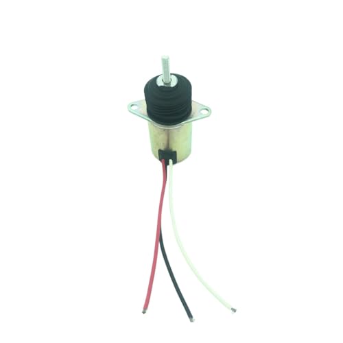 12V Steel Engine Shut off Stop Solenoid Valve AM124379 for 415 455 F915 F925 F935 Replacement Kit MDBJTCYZN von MDBJTCYZN
