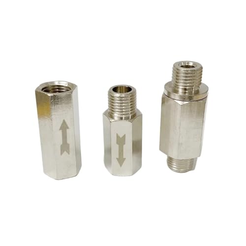 1pc 1/4" BSP Male-Male Thread Brass Air Pneumatic One Way Check Valve Non-Return Valve Pipe Fitting MDBJTCYZN 1pc 1/4" BSP Male-Male Thread Brass Air Pneumatic One Way Check Valve Non-Return Valve Pipe Fitting MDBJTCYZN von MDBJTCYZN