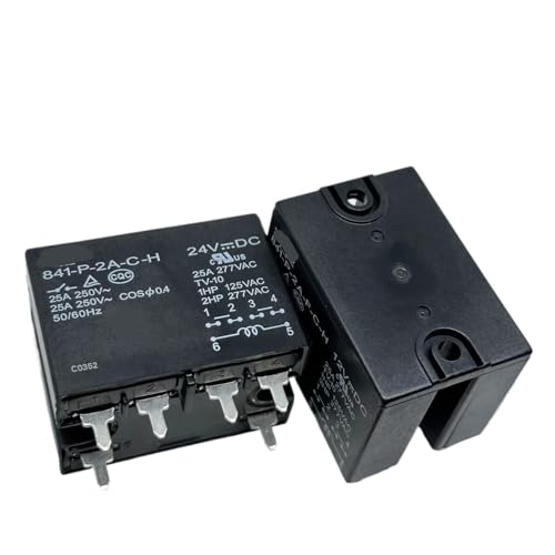 1pc 841-P-2A-C-H 24VDC Relay 6 pins MDBJTCYZN von MDBJTCYZN