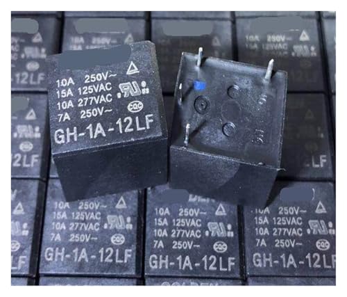 1pc GH-1A-12LF 12V-10A Relay 4pins MDBJTCYZN von MDBJTCYZN