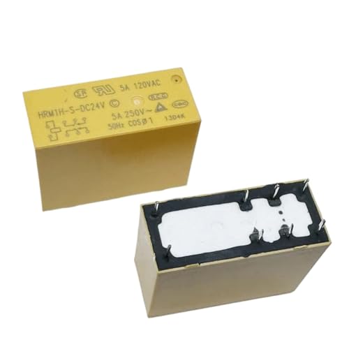 1pc HRM1H-S-DC24V (14F2C-5A) Relay 8pins MDBJTCYZN von MDBJTCYZN
