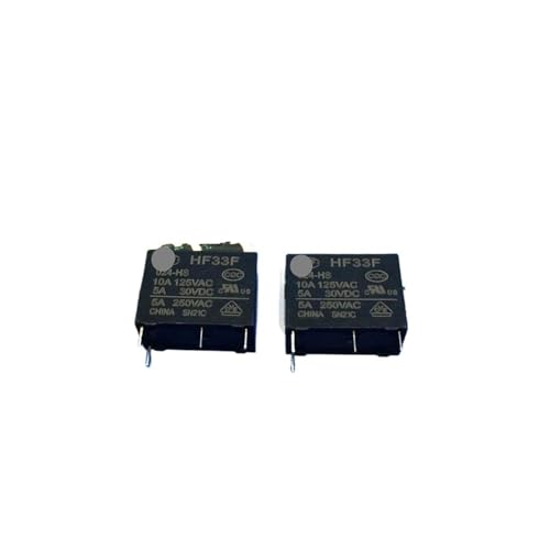 1pcs Relay HF33F-024-HS normally open 4-pin 5A250VAC replaces SJE-S-124DM MDBJTCYZN von MDBJTCYZN