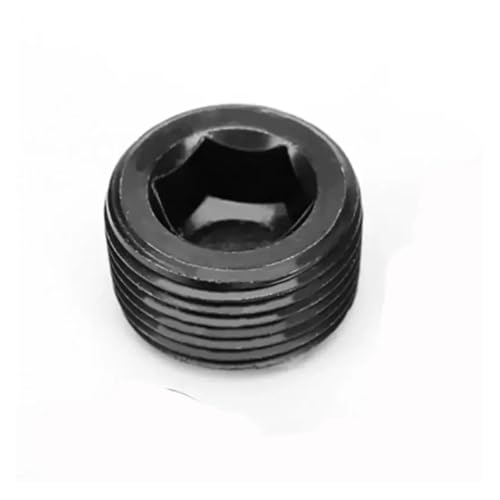2" BSPT Male Carbon Steel Countersunk End Cap With Hex Socket Hydraulic Water Steam Oil Gas MDBJTCYZN von MDBJTCYZN