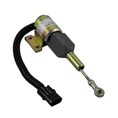 Fuel Shut Off Solenoid Fit for 3930658 3932529 3935431 SA475612 J932529 Shut Off Valve Shutdown Valve MDBJTCYZN von MDBJTCYZN