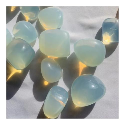 MDBJTCYZN 100g Particles Polished Opal Tumbled Crystal Stones Bonsai Decoration von MDBJTCYZN