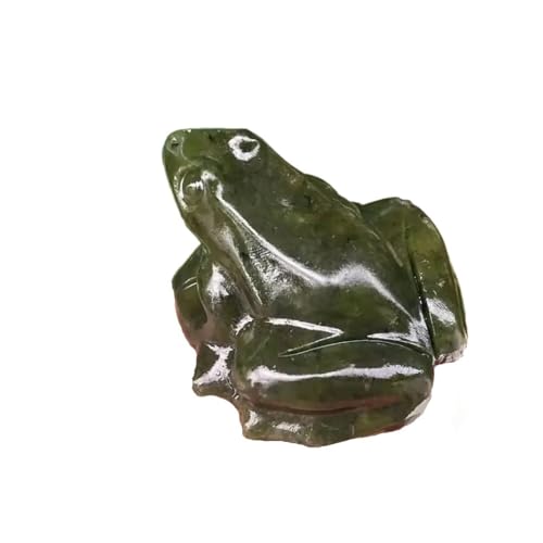 MDBJTCYZN 1PC 4cm Jade Frog Figurine Miniature Statue Animal MDBJTCYZN 1PC 4cm Jade Frog Figurine Miniature Statue Animal von MDBJTCYZN