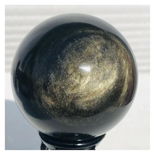 MDBJTCYZN 1pc 1100-1200g Golden Flash Obsidian Sphere Palm Stone MDBJTCYZN 1pc 1100-1200g Golden Flash Obsidian Sphere Palm Stone von MDBJTCYZN