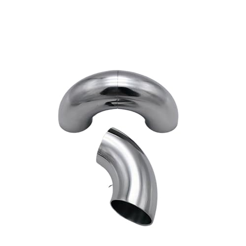 MDBJTCYZN 1pc 304 Stainless Steel 2.5" 63 mm OD Weld 90 Degree Elbow Pipe Fitting homebew Industrial Grade MDBJTCYZN 1pc 304 Stainless Steel 2.5" 63 mm OD Weld 90 Degree Elbow Pipe Fitting homebew Industrial Grade von MDBJTCYZN