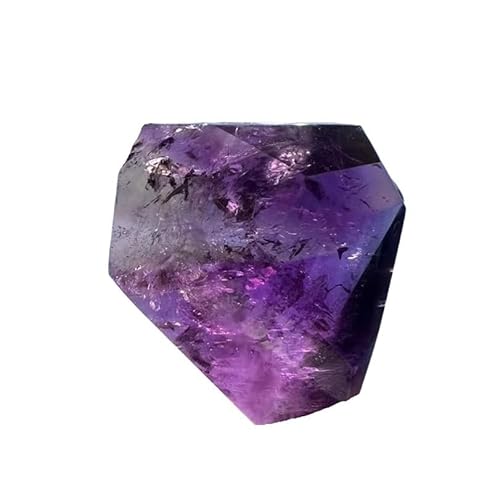MDBJTCYZN 1pcs 66-80g Amethyst Polyhedron Irregular Ore Gemstone von MDBJTCYZN