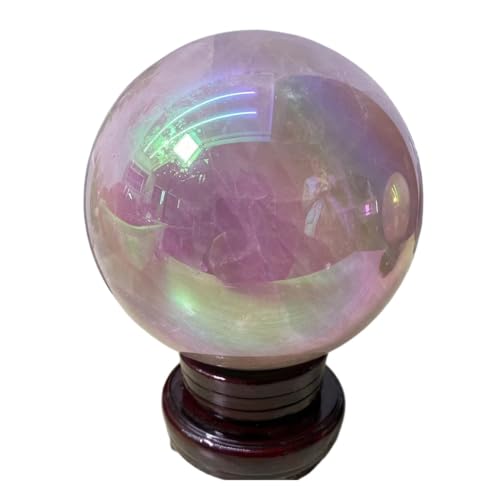 MDBJTCYZN 1pcs 800-850g Quartz Crystal Bismuth Titanium Silicon Ball von MDBJTCYZN