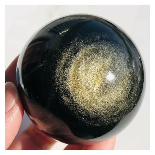MDBJTCYZN 1pcs 900-1000g Golden Obsidian Sphere Flashy Sparkly Crystal MDBJTCYZN 1pcs 900-1000g Golden Obsidian Sphere Flashy Sparkly Crystal von MDBJTCYZN