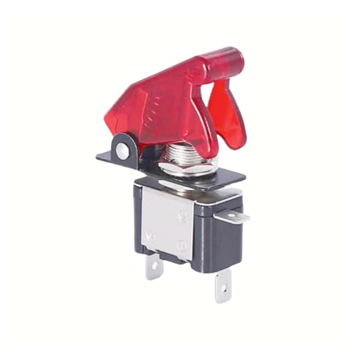 MDBJTCYZN 1pcs red 12VASW07 car Modified Ignition Button Switch with Cover Racing Power Switch MDBJTCYZN 1pcs red 12VASW07 car Modified Ignition Button Switch with Cover Racing Power Switch von MDBJTCYZN