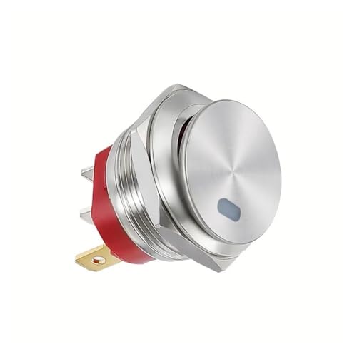 MDBJTCYZN 1pcs style2 Gray 220V Metal Button Boat Switch Round self-Locking 2-Speed 3-pin 22mm15A with lamp self-Repair MDBJTCYZN 1pcs style2 Gray 220V Metal Button Boat Switch Round self-Locking 2-Speed 3-pin 22mm15A with lamp self-Repair von MDBJTCYZN