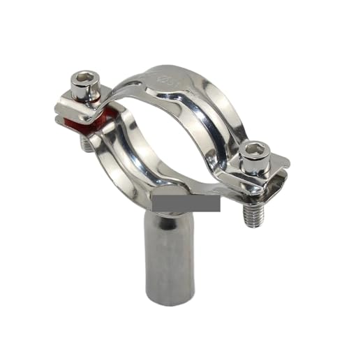 MDBJTCYZN 304 Stainless Steel Fixture Pipe Bracket Welding Water Pipe Fixed Circular Pipe Clamp 57-60mm von MDBJTCYZN