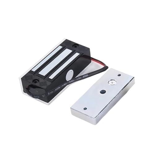 MDBJTCYZN 60KG 130LB Door Lock Magnetic Lock DC 12V Single Door Electromagnetic Lock Holding Force for Access Control von MDBJTCYZN