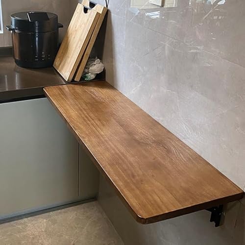 MDDKOP Wandklapptisch, Klapptisch Wandmontage, Massivholzmaterial Klapptisch Esstisch KüChentisch FüR Die Wand Bartisch Wandtisch Tisch Klappbar Zur Wandmontage Platz Sparen Balkon Klapptisch(80x40cm) MDDKOP Wandklapptisch, Klapptisch Wandmontage, Massivholzmaterial Klapptisch Esstisch KüChentisch FüR Die Wand Bartisch Wandtisch Tisch Klappbar Zur Wandmontage Platz Sparen Balkon Klapptisch(80x40cm) von MDDKOP