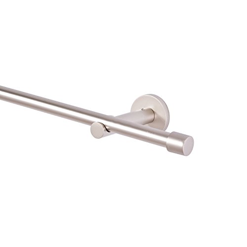 Gardinenstange 16 mm 1-Lauf Chrom-Matt Metall, 140 Gardinenstange 16 mm 1-Lauf Chrom-Matt Metall, 140 von MDEKOR