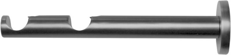 MDEKOR Gardinenstangenhalter für Gardinenstange 19 mm, Wandträger 2-läufig Antik Stahl P-TYP Wandhalter von MDEKOR