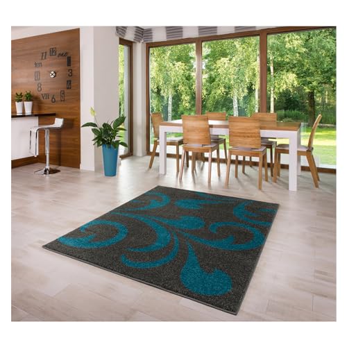 MDEKOR Teppich für Wohnzimmer Schlazimmer Esszimmer 200x290 Grau ÖKO-TEX Kurzflor Wohnzimmerteppich MDEKOR Teppich für Wohnzimmer Schlazimmer Esszimmer 200x290 Grau ÖKO-TEX Kurzflor Wohnzimmerteppich von MDEKOR