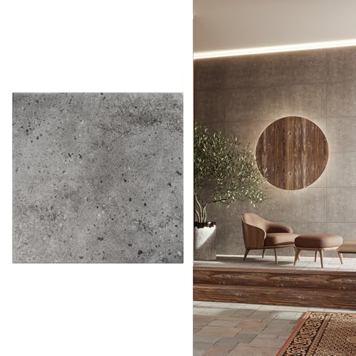 MDEKOR Wandpaneele Beton 50x50 cm | XPS 3D Wandverkleidung in Betonoptik | 40 Stück = 10 m² Gray Dark | Paneele 4,5 mm dick | Dekorative Platten aus Porystyrol für Innenräume MDEKOR Wandpaneele Beton 50x50 cm | XPS 3D Wandverkleidung in Betonoptik | 40 Stück = 10 m² Gray Dark | Paneele 4,5 mm dick | Dekorative Platten aus Porystyrol für Innenräume von MDEKOR