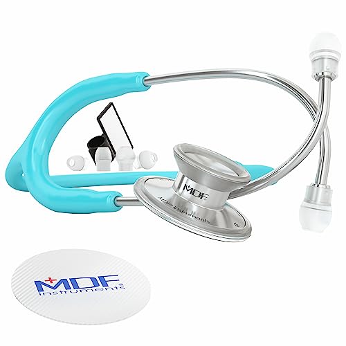 MDF Acoustica leichtes Zweikopf-Stethoskop- Pastellblau MDF747XP03 MDF Acoustica leichtes Zweikopf-Stethoskop- Pastellblau MDF747XP03 von MDF Instruments
