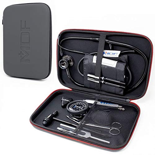 MDF-Stethoskop-Hartschalen Medizinische Tasche (NUR ETUI) für Stethoskope, Reflexhämmer, Sphygmomanometer- groß (MDFSCL12) von MDF Instruments