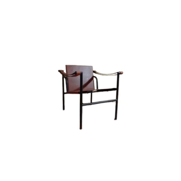 LC1 Sessel aus glattem Cognac-Leder, MDF Italia von MDF Italia