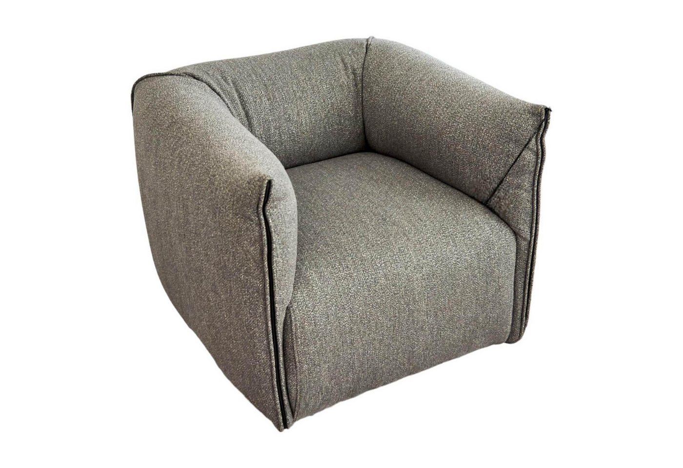 MDF Italia Loungesessel Sessel Mia Bezugsstoff Dune Grau Basis Drehbar Mit Rückholmechanismus MDF Italia Loungesessel Sessel Mia Bezugsstoff Dune Grau Basis Drehbar Mit Rückholmechanismus von MDF Italia
