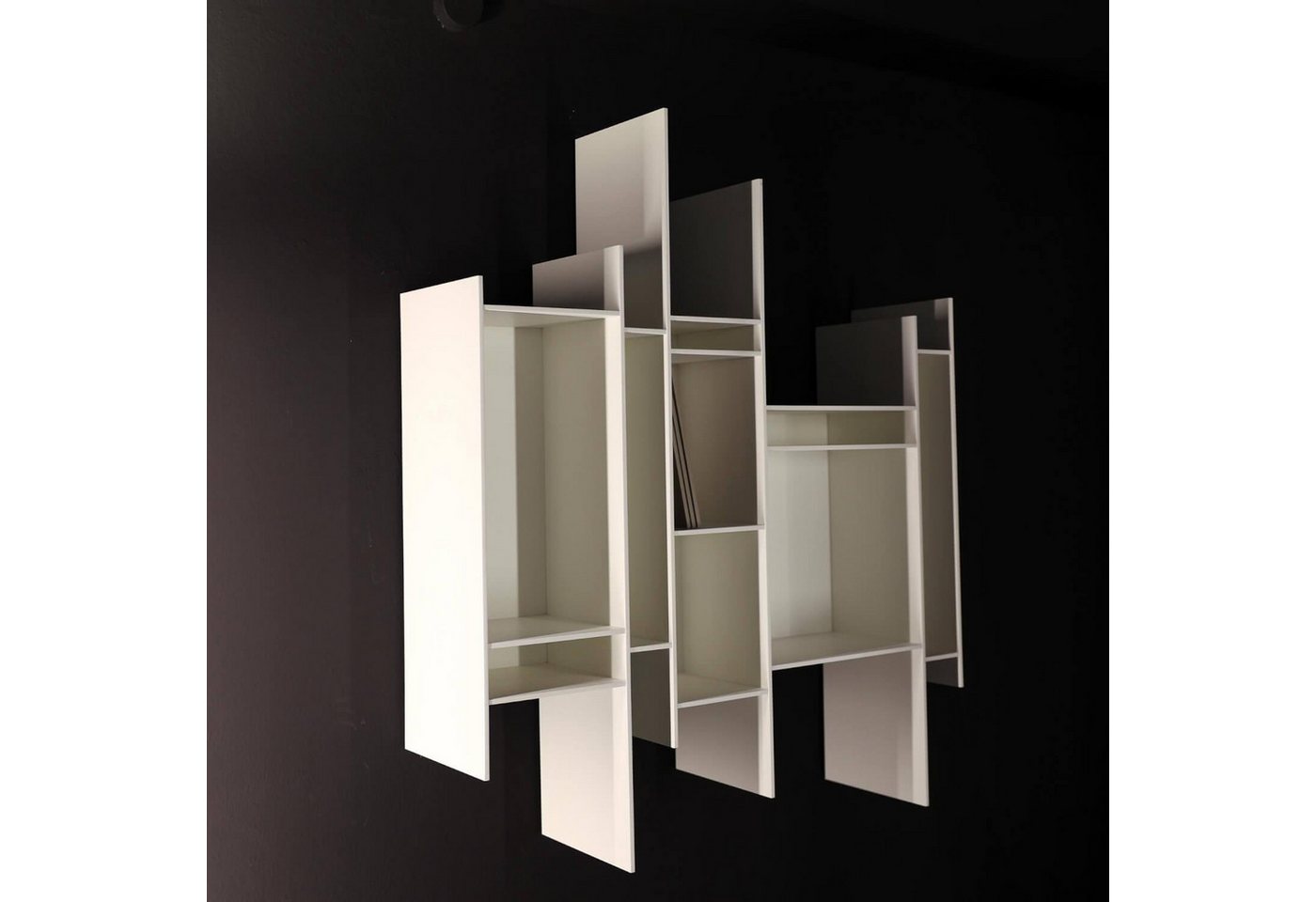 MDF Italia Regal Regalkombination Randomito Offen Material MDF Struktur Lack Weiß MDF Italia Regal Regalkombination Randomito Offen Material MDF Struktur Lack Weiß von MDF Italia