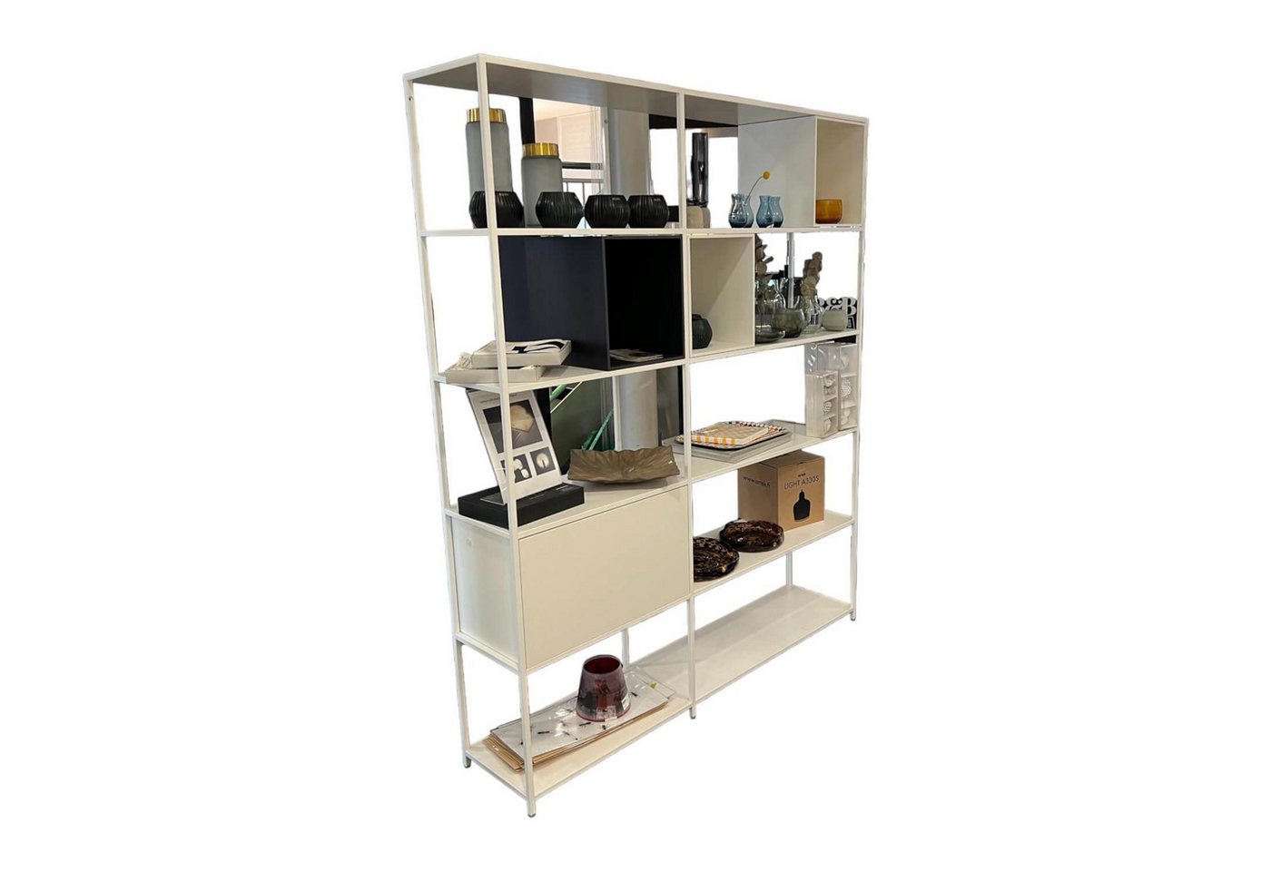 MDF Italia Regal Regalsystem Minima 3.0 Holz Weiß Und Naturholz Schwarz MDF Italia Regal Regalsystem Minima 3.0 Holz Weiß Und Naturholz Schwarz von MDF Italia