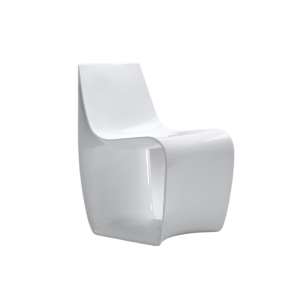 Weiße Design-Stuhl von Piergiorgio Cazzaniga, MDF Italia von MDF Italia