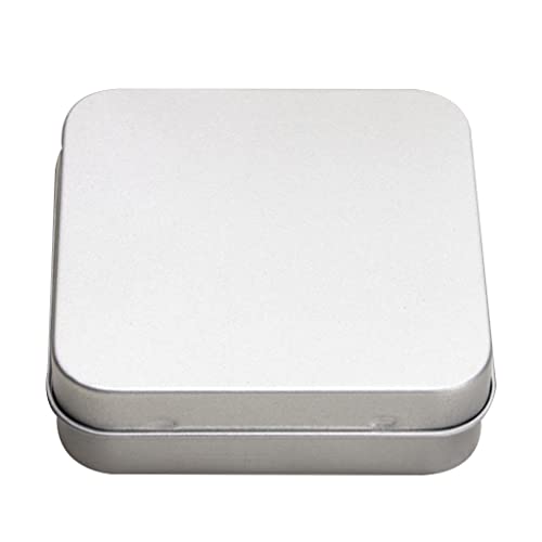 MDHQ Square Tinplate Boxes Strong Deform Candy for Can Coin Jewelry Storage Tin Tiny Size Portable Containe MDHQ Square Tinplate Boxes Strong Deform Candy for Can Coin Jewelry Storage Tin Tiny Size Portable Containe von MDHQ
