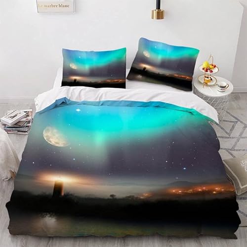 MDKLXIDF Bettwäsche 220x240 Leuchtturm 3 Teilig Wendemotiv Bettbezüge Bettwäsche-Sets Für Doppelbett, Hypoallergen Mikrofaser Bettbezug mit Reißverschluss und 2 Kissenbezug 80x80 cm MDKLXIDF Bettwäsche 220x240 Leuchtturm 3 Teilig Wendemotiv Bettbezüge Bettwäsche-Sets Für Doppelbett, Hypoallergen Mikrofaser Bettbezug mit Reißverschluss und 2 Kissenbezug 80x80 cm von MDKLXIDF