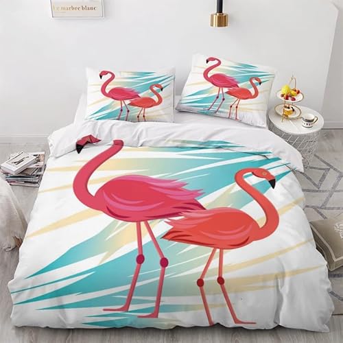 MDKLXIDF Bettwäsche 220x240 Vogel 3 Teilig Wendemotiv Bettbezüge Bettwäsche-Sets Für Doppelbett, Hypoallergen Mikrofaser Bettbezug mit Reißverschluss und 2 Kissenbezug 80x80 cm MDKLXIDF Bettwäsche 220x240 Vogel 3 Teilig Wendemotiv Bettbezüge Bettwäsche-Sets Für Doppelbett, Hypoallergen Mikrofaser Bettbezug mit Reißverschluss und 2 Kissenbezug 80x80 cm von MDKLXIDF