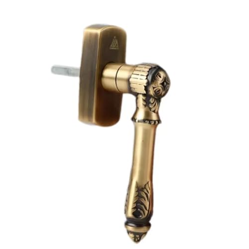 MDSIOKHJ Türgriff Ersatz Broken Bridge Aluminiumlegierung for Türen und Fenster, Griff aus reinem Kupfer, quadratischer Schaftgriff, Stahlgriff, antik von MDSIOKHJ