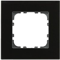 Glasrahmen Taster 1-fach für 55 mm Programme, Schwarz von MDT TECHNOLOGIES